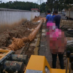 PE315燃气管道顶管