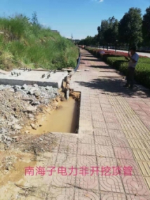 南海子PE110电力管