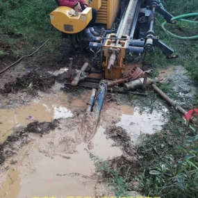 宣威160电力管施工完成